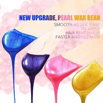 

Upgraded version Painless Anti-allergic Quick Depilatory Wax Beans Waxing Bikini Hair Removal Bean Pellet Body Hair Removal
