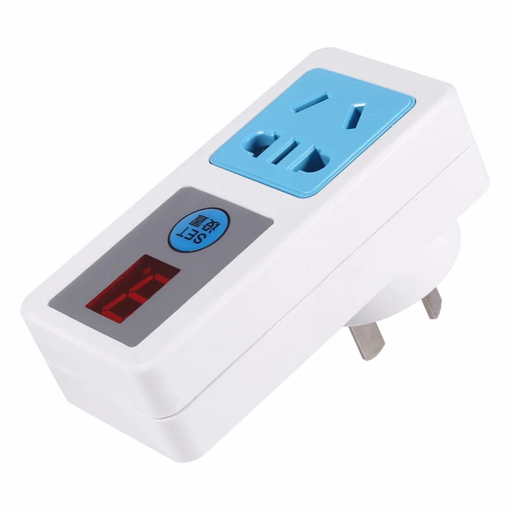 

AC 220V Universal Electric Timer Socket 9/24 Hours Electrical Energy-saving Timer Socket Home Appliances Digital Timing-Switch 1