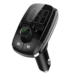 T50 Беспроводной Bluetooth Автомобильный MP3-плеер fm-передатчик радио светодио дный USB Зарядное устройство комплект