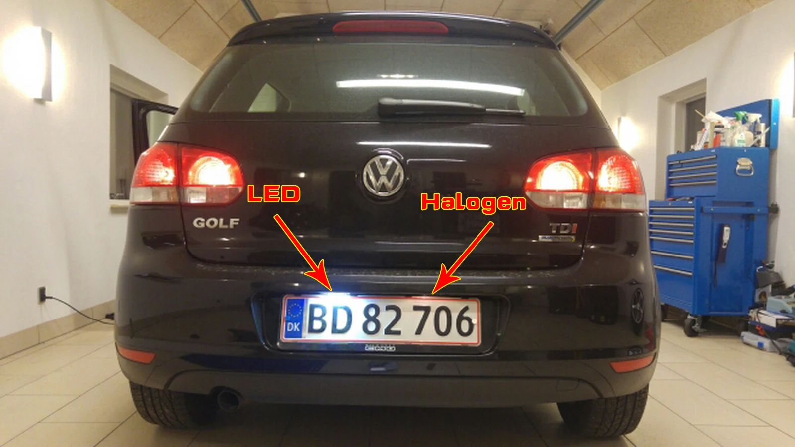 ANGRONG 2x Canbus 15 Вт светодиодный номерной знак для VW CC Golf Passat Polo Scirocco|Фара авто в сборе|