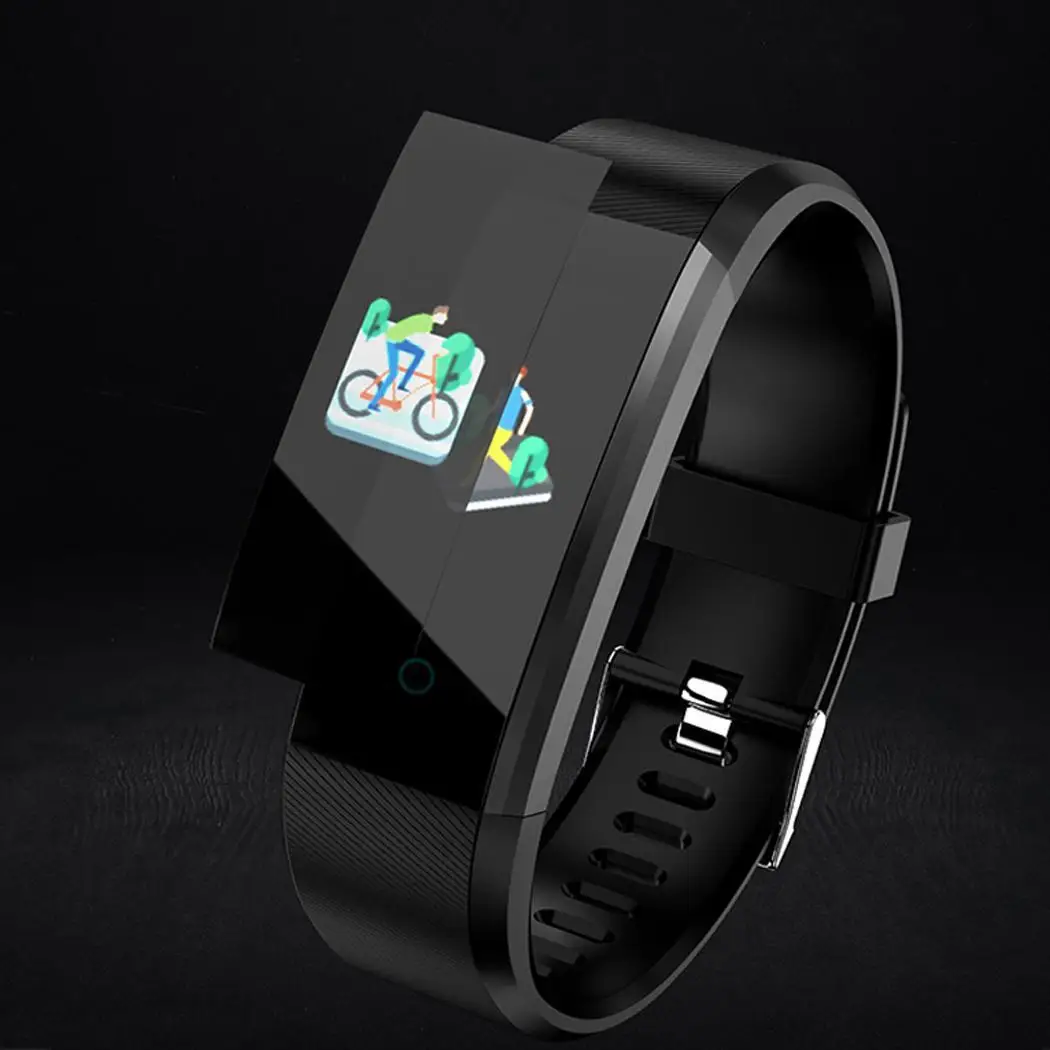 Унисекс водостойкий шагомер пульсометр Smart Band|Смарт-браслеты| |