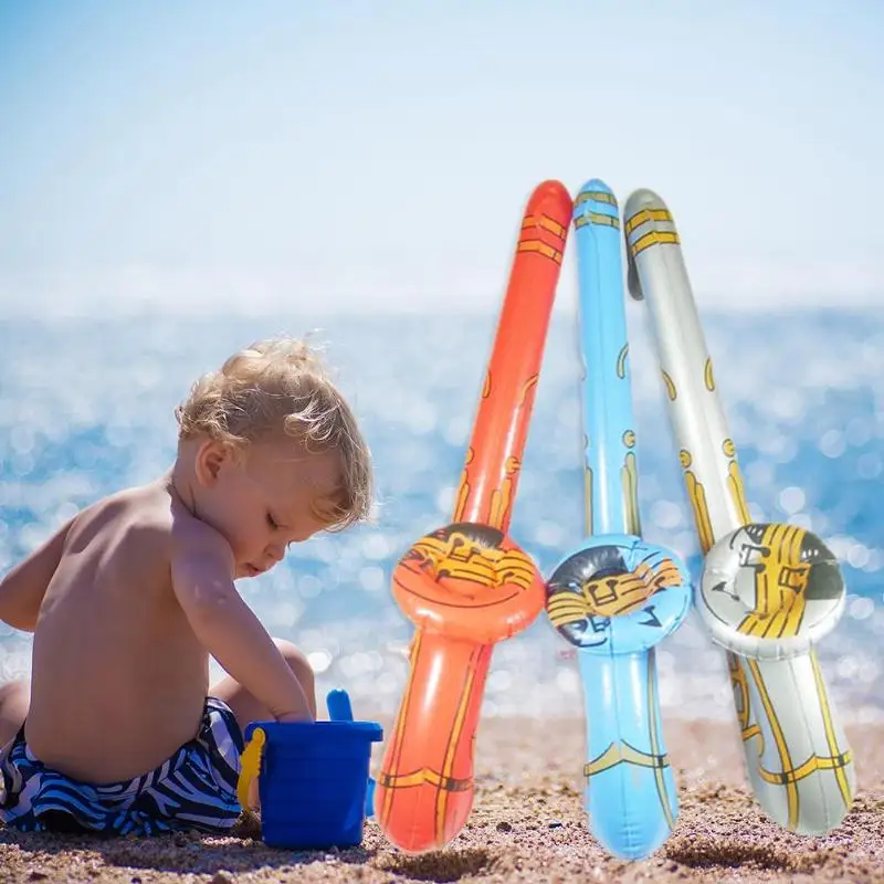 

Fancy Instrument Inflatable Toys Simulated Saxophone toys environmental protection PVC children's toys stage props color random