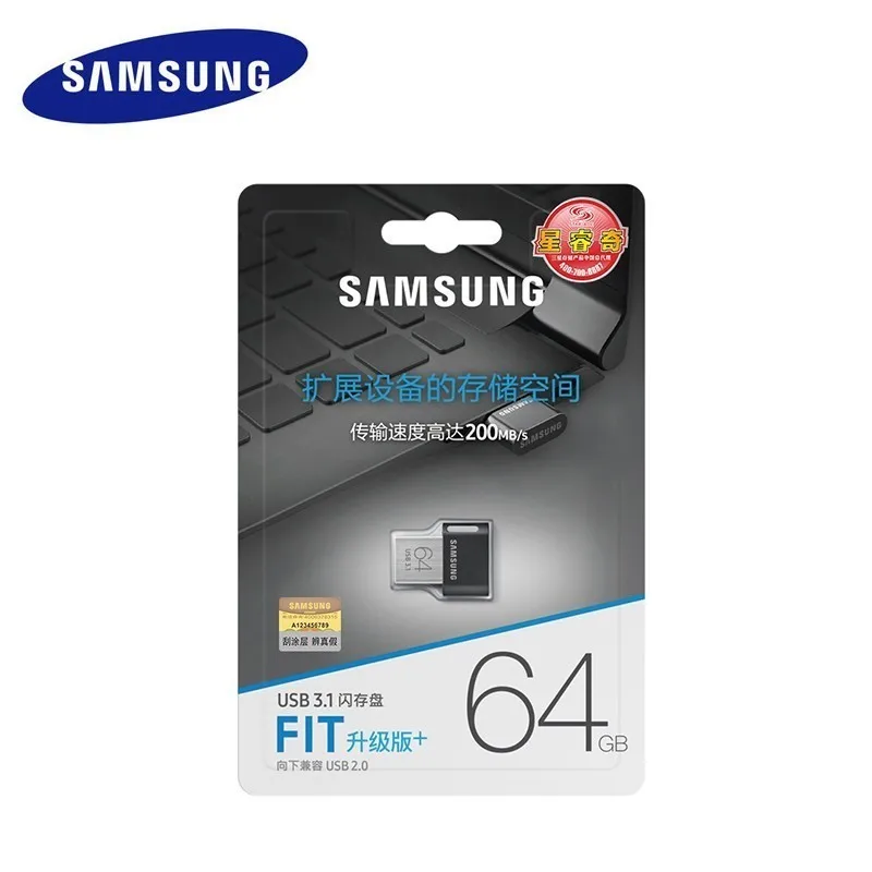 Samsung USB 3,1 флеш-накопитель 32 Гб 64 Гб 200 МБ/с. памяти флеш-накопитель USB 3,0 128 ГБ 256 300 МБ/с. мини U Диск флеш-накопитель