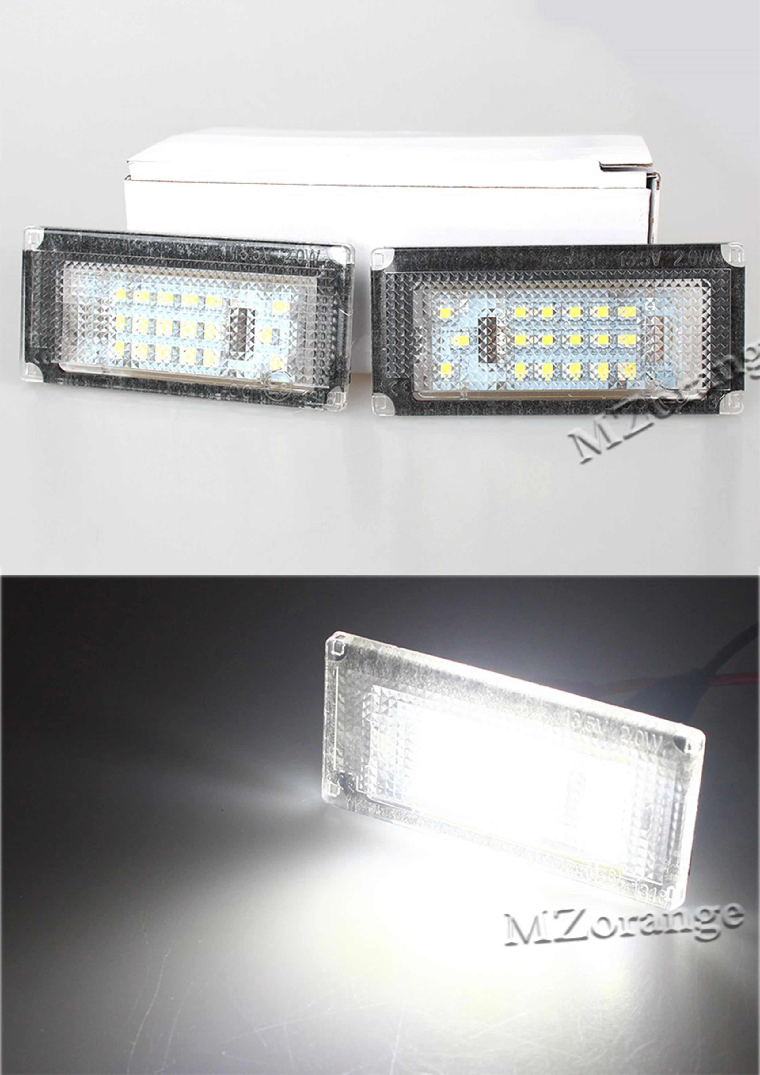 

1 pair LED Car Number License Plate Light fit For BMW/MINI COOPER S R50 R53 For BMW E39 5D 5 Door Wagon Touring