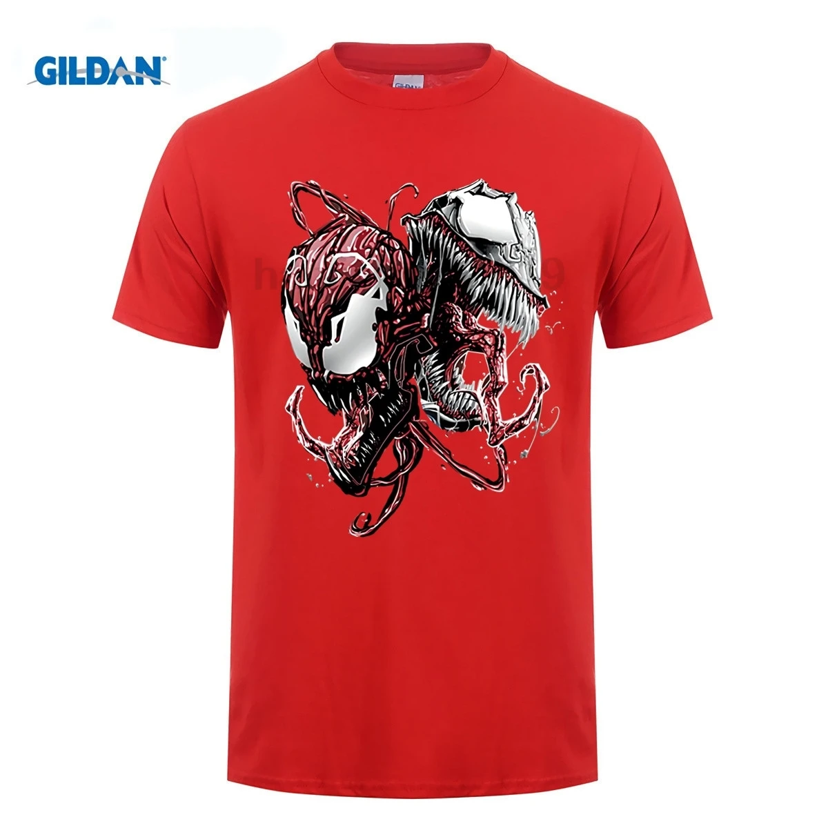 

GILDAN Carnage and Venom Graphic T-Shirt Men Women and Youth 3D Cartoon Fashion Superhero Crossfit Anime T-Shirts