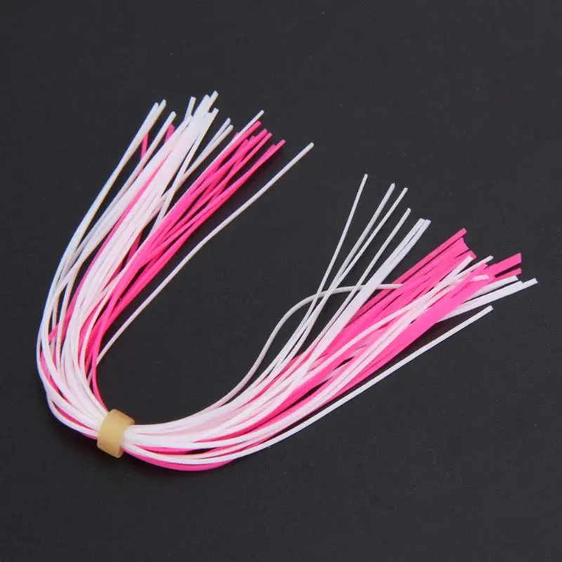 10 пряди 30 нитей Силиконовые юбки рыболовные снасти аксессуары DIY Spinnerbatis Buzzbaits