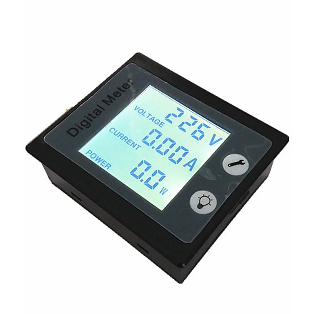 PZEM 001A AC 80V 260V Digital Power Energy Meter Voltage Tester Ammeter