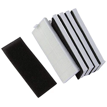 

NEW 5pcs sponge + 5pcs Hepa filter for replacement chuwi ilife A4 robot vacuum cleaner Dice vacuum cleaner