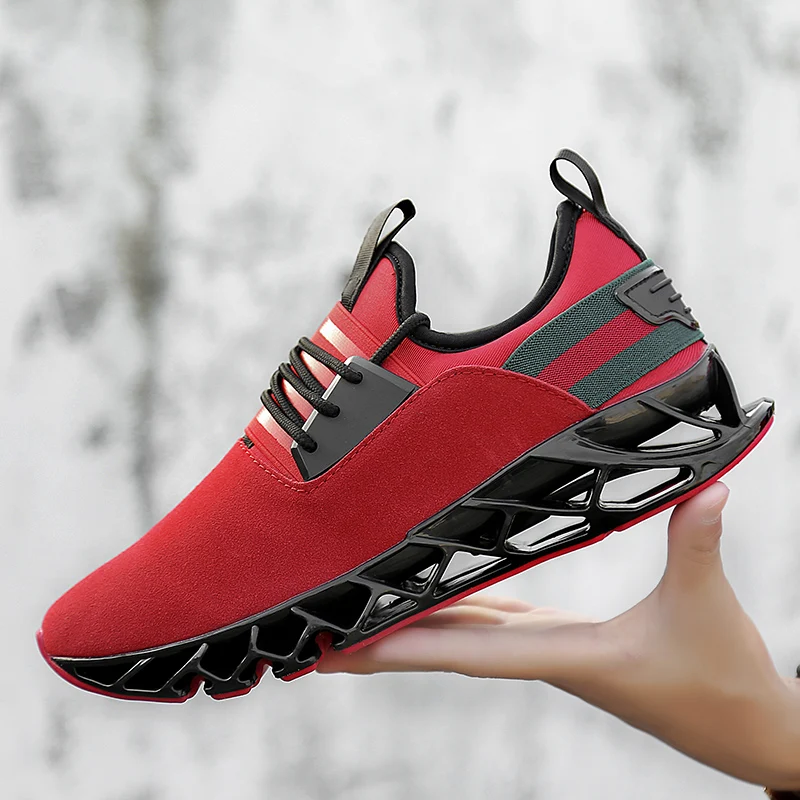 2019 New Men Running Shoes Sport Shoes Sneakers Male autumn winter Trending Style Blade Shoes leather Outdoor Walking Jogging 2019 New Men Running Shoes Sport Shoes Sneakers Male autumn winter Trending Style Blade Shoes leather Outdoor Walking Jogging