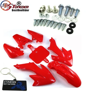 

Plastic Fairing Body Fender Kits & Complete Mounting Screws For Honda XR50 CRF50 50cc 70cc 90cc 110cc 125cc -160cc Pit Dirt Bike