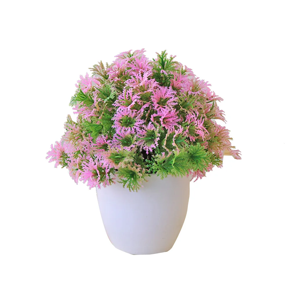 

Bonsai Tasong Tree With Pot Artificial Plant Decoration For Home Office Desk Windowsill