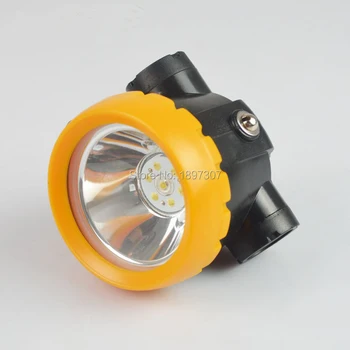 

2ah 1W Li Ion Mining Headlamp Miner Lamp Mining Light (BK2000) include the charger