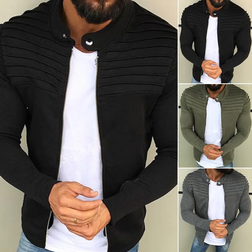 

Thefound Fashion Men's Winter Slim Casual Warm Hooded Sweatshirt Coat Jacket Outwear