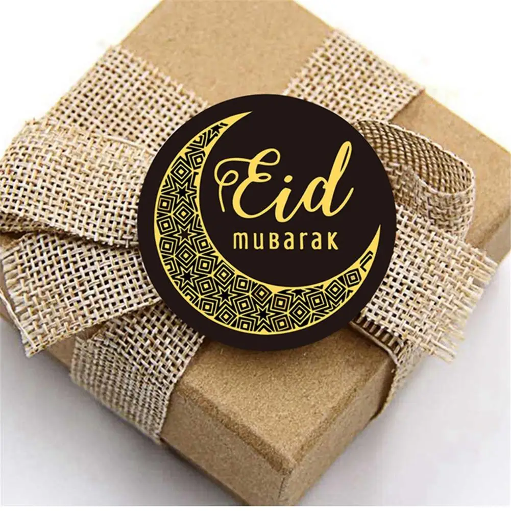 40/60/120 шт. стикер EID MUBARAK мусульманский Eid аль Фитр фестиваль Рамадана декоративная