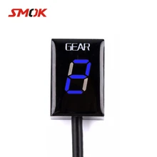 SMOK мотоцикл 1-6 уровень ЭБУ штекер крепление скорость шестерни дисплей индикатор для Honda CBR650F CB650F CB500X VFR 800 CB1000R CB400SF