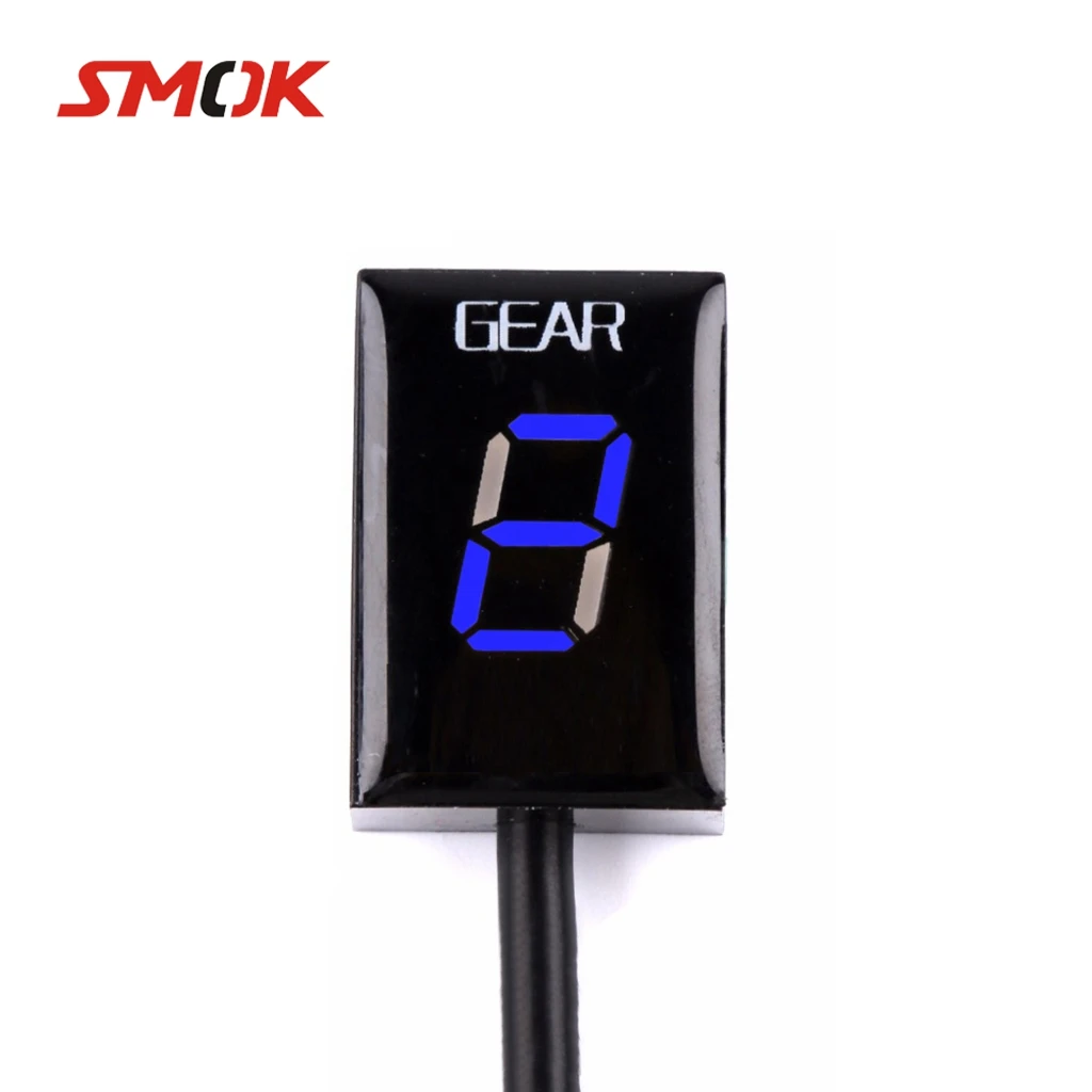SMOK мотоцикл 1-6 уровень Ecu разъем крепление скорости шестерни дисплей индикатор