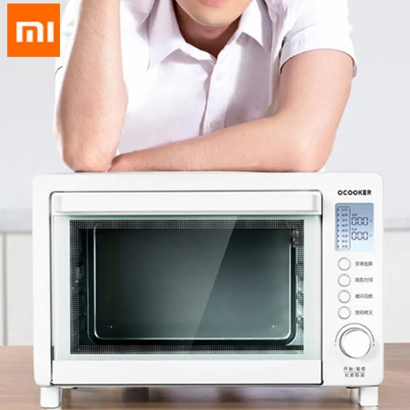 

XIAOMI Ocooker Original 24L/1600W CR- KX01 Oven Kitchen Oven Domestic Temperature Control LCD Baking Electric OVEN White NEW