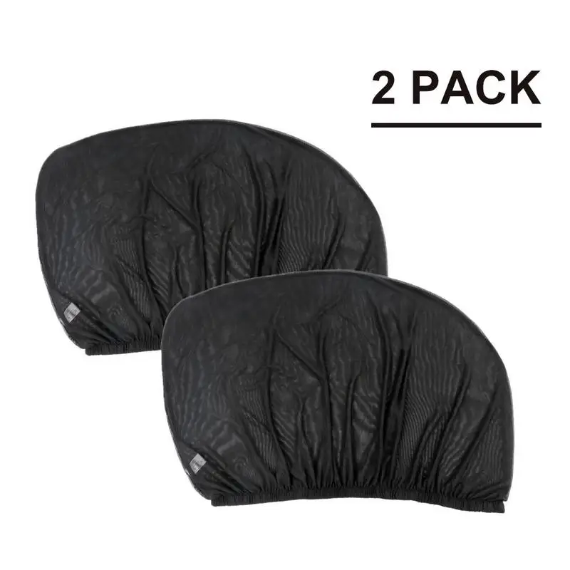 

2 Pairs Car Rear Side Window High Quality Mesh UV Prevention Insulation Sun Visor Cover Shield Portable Curtain Accessories