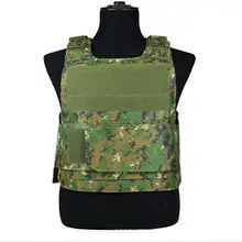 Мужская военная куртка тактический Пейнтбол Камуфляжный жилет штурм Охота Стрельба охотничья тарелка Перевозчик