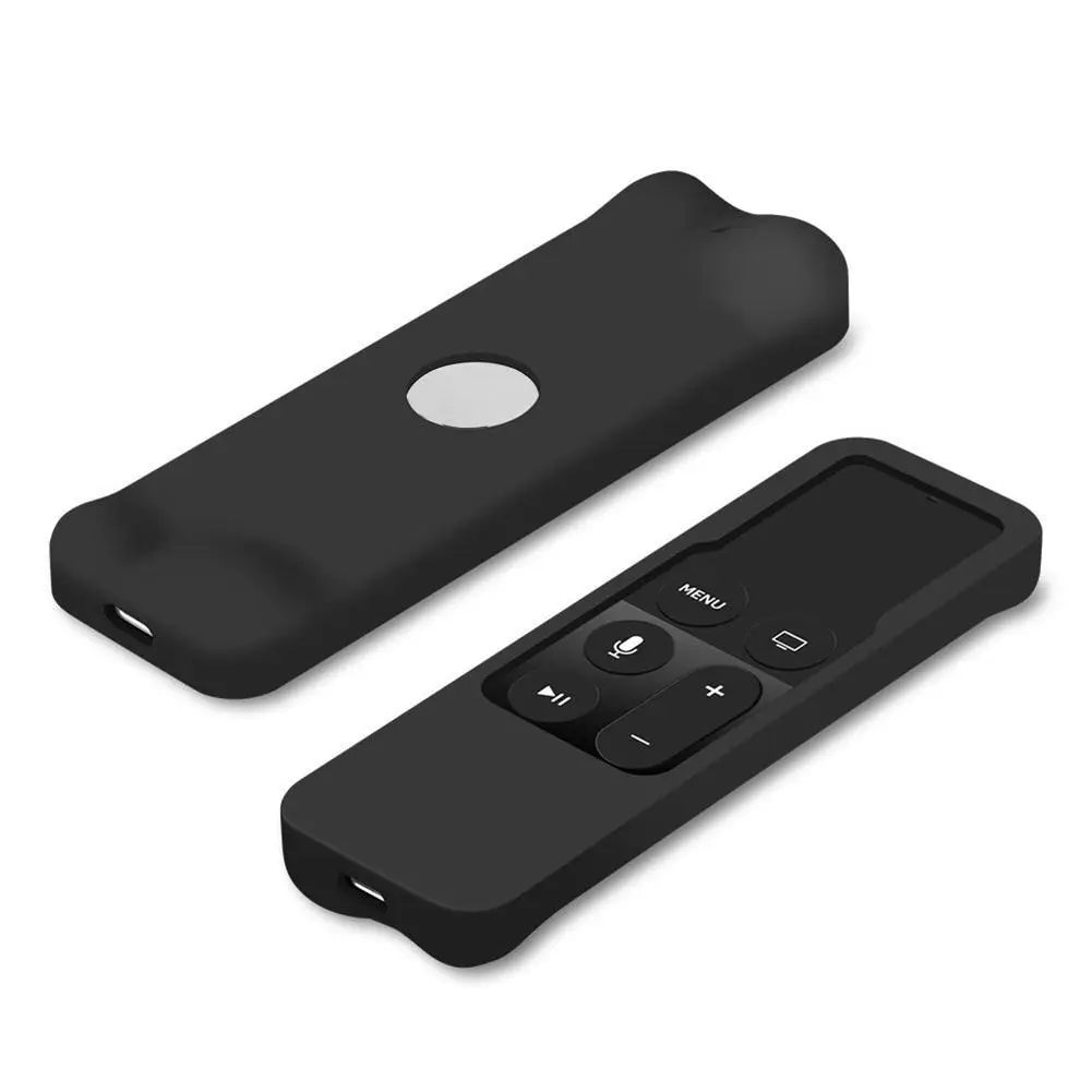 Защитный чехол для Apple TV 4K 4 го поколения Siri силиконовый с дистанционным