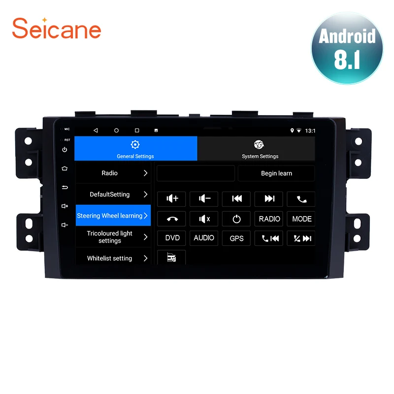 

Seicane 9 Inch Android 8.1 Bluetooth GPS Navigation For 2008-2016 KIA Borrego Car Auto Stereo with 3G WiFi SWC Rearview camera