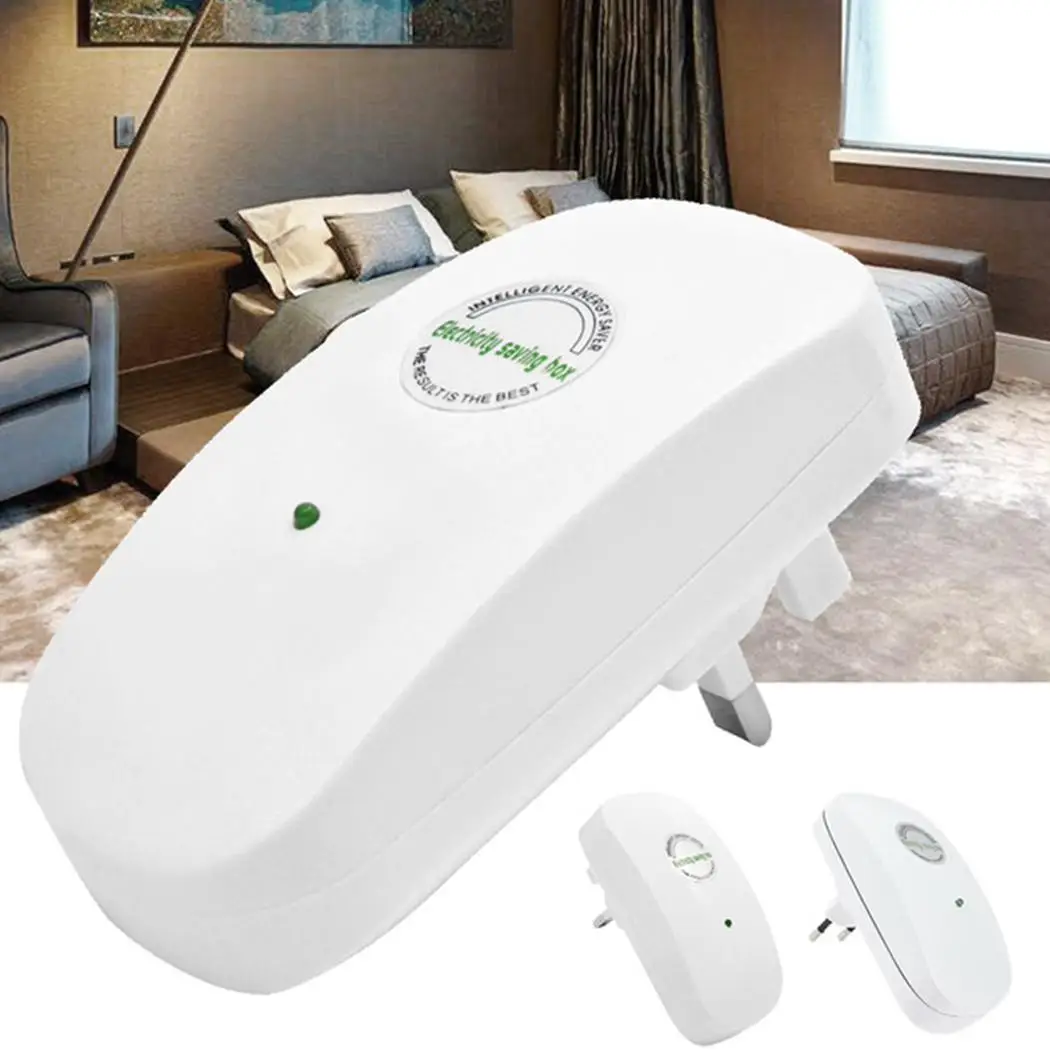 

30000W Digital Home Smart Electricity Saving Box Electric Energy Power Saver Device up to EU Plug UK Plug US Plug