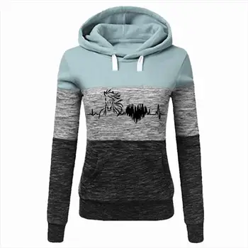 

2020 New Fashion Print Hoodies Women Kawaii Sweatshirts Funny Hoody Cute Clothings And For Autumn