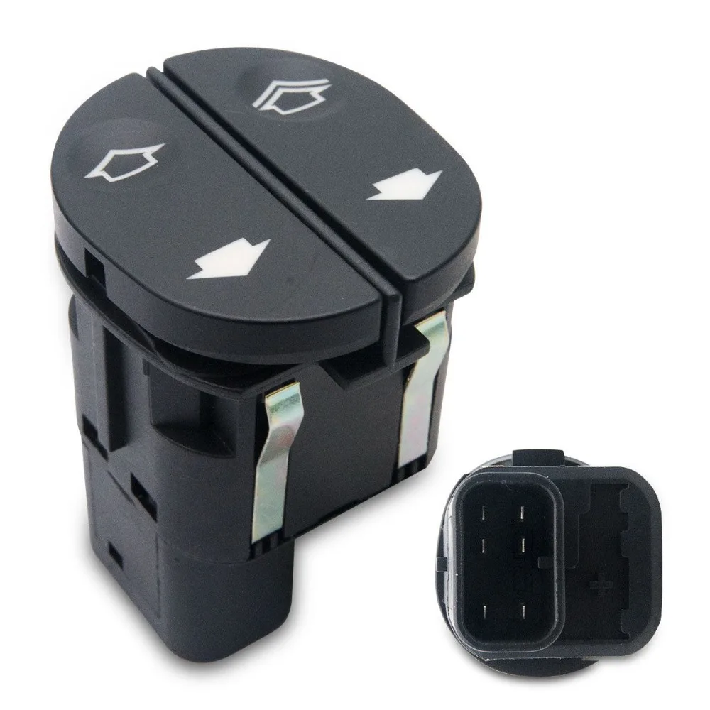 

Double Electric Power Window Control Switch Button FOR FORD FIESTA 6 PIN