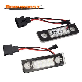 

18 LED License Plate Light For Skoda Octavia 1Z/Roomster 5J/Octavia II/Pre-facelift/Facelifted 12V car styling