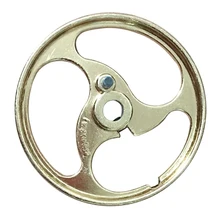 56 мм диаметр 6 мм центральный диаметр DIY аксессуар Большой маховик для модели двигателя Стирлинга-Золотой