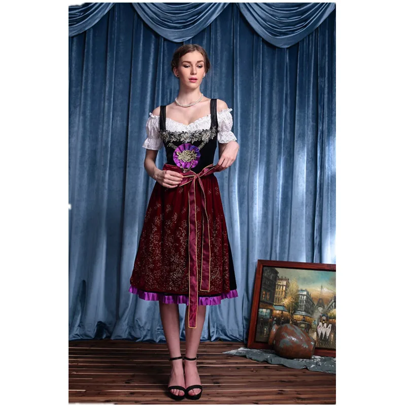 Женский костюм для вечеринки в честь Хэллоуина Bavarian Oktoberfest|Праздничные костюмы| |