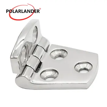 

1 Piece Five Holes 361 Stainless Steel Short Side Door Stamp Hinge Hardware for Boat Marine