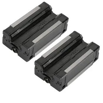 

2pcs 20mm CNC Rail Block Carriage Slider for Rail Guide Linear Guide Blocks HGH20CA Tool