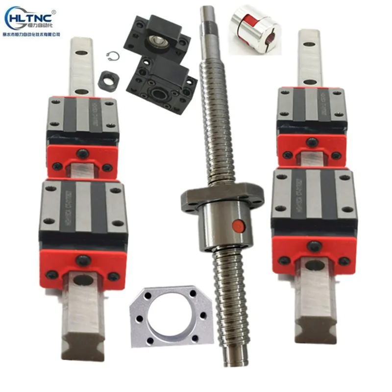 

4pc HGH15-600/1200MM +8pc HGH15CA+3PC SFU1610-601/1201MM+3PC BKBF12 +3PC DSG16H +3PC 25*30-8 coupling