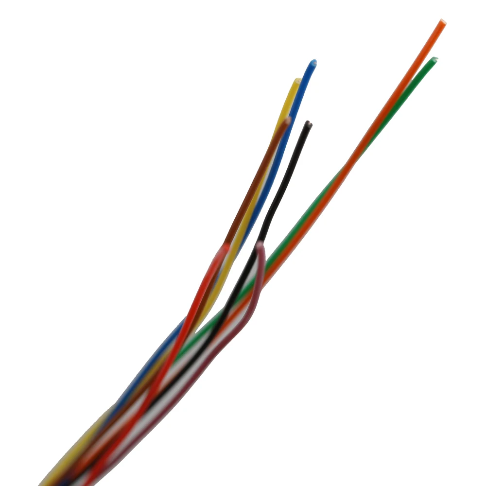 250 м 8 проводной цветной изолированный 30 1000 30AWG провод оберточная Катушка