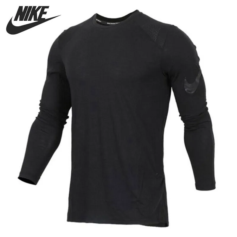 

Nike Original BREATHE ELITE Men's Breathable Running T-shirt Long Sleeve Comfortable Moisture Wicking Sweatshirt #891602-010