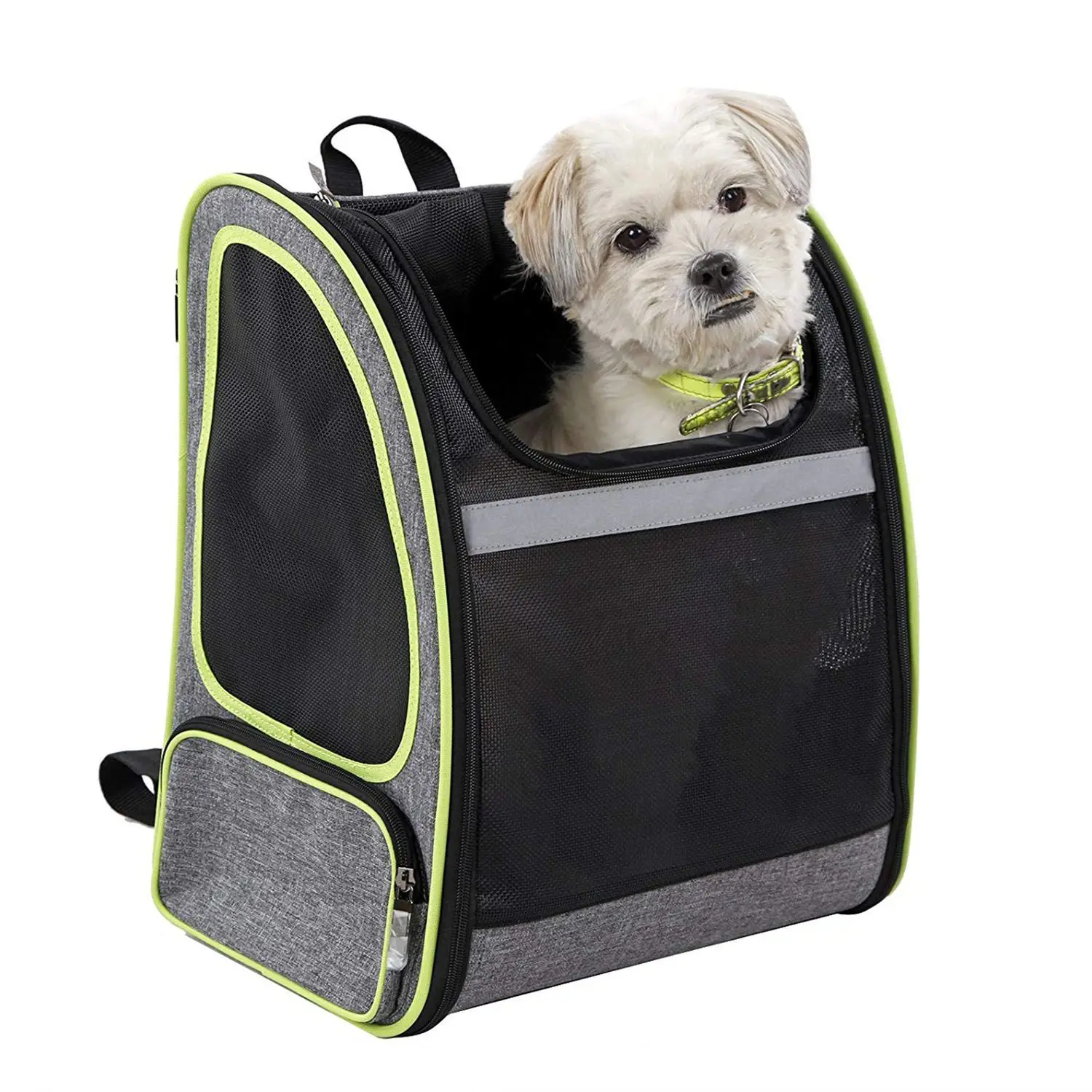 

Premium Pet Carrier Backpack For Small Cats And Dogs Ventilated Design, Strap, Buckle Support Designed For Travel, Hiking and