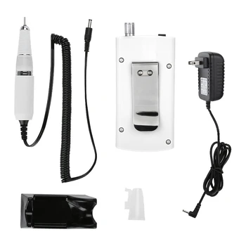 

Rechargeable Electric Nail File Driller Manicure Pedicure Machine Nail Care Tool US Plug