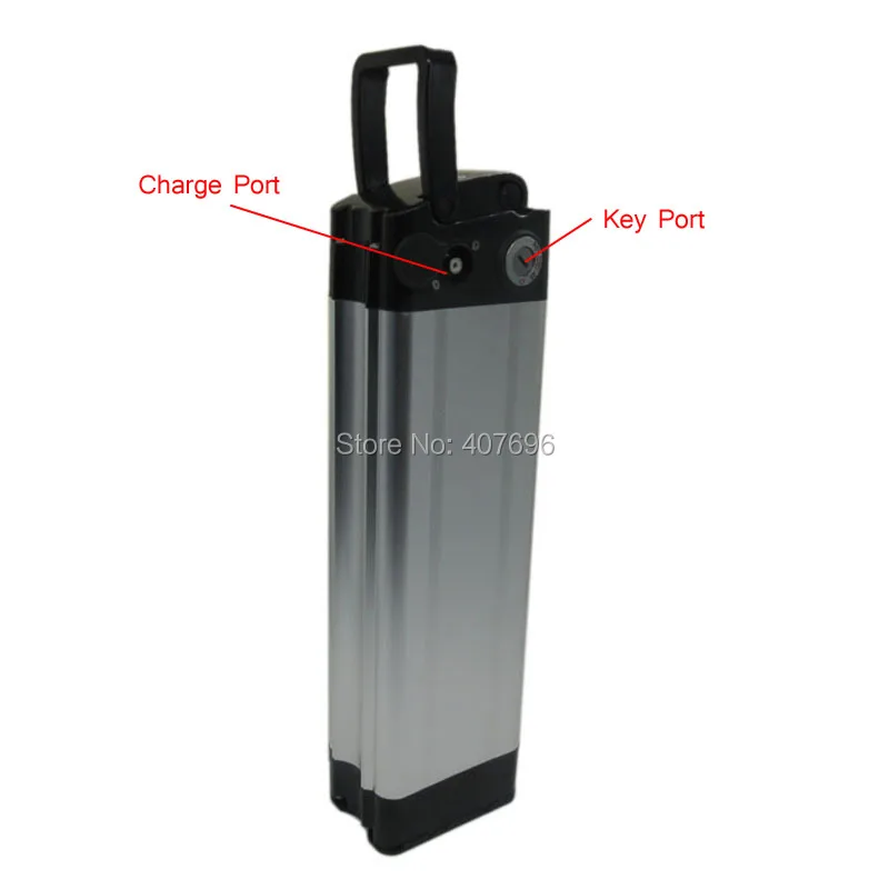 Flash Deal 36V Electric bike battery 36V 20AH 1000W silver fish li-ion 36 V 20AH lithium Battery Bottom discharge free shipping 5