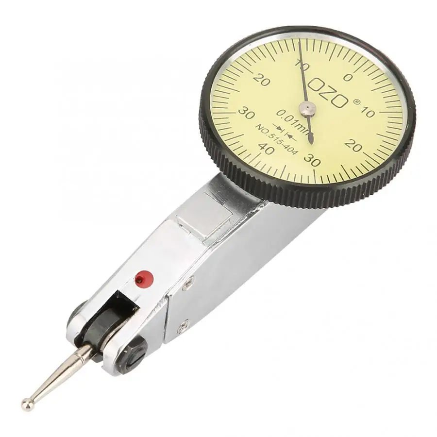 Набор тестовых индикаторов 0-0,8 мм 0,01 мм точность Метрическая ласточкин хвост рельсы набор тестовых тестов индикатор набора Gauge