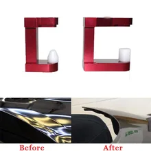 2Pcs Car Door Edge Dents Repair tools Car Fender Dent Wheel Aluminum Repair kit Tools pdr door edge dents remover car fender dent repair wheel eyebrow dent repair tools black