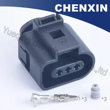 

Black car sealed waterproof high quality auto connector 3 pin (1.5) female 1J0973703 camshaft cam sensor adapter connector