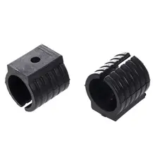 24 шт черный пластик 19 мм с диматром основание u-образный стул Пол Glide