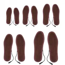 USB стельки с электрическим подогревом, несколько размеров, унисекс, перезаряжаемая обувь с подогревом, вставки для зимних охотничьих ботинок, кроссовок