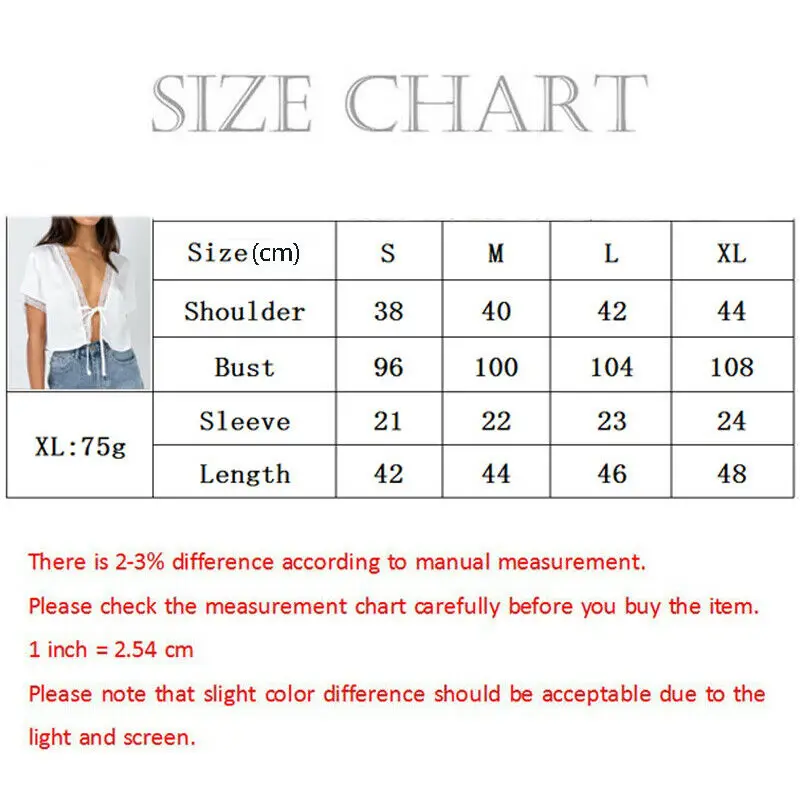 2020 Fashion Sexy Women Lace Patchwork Short Sleeve Sweet Crop Top Summer Soft Shirt Blouse Cami Front Tie 2020 Fashion Sexy Women Lace Patchwork Short Sleeve Sweet Crop Top Summer Soft Shirt Blouse Cami Front Tie