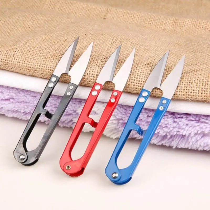 

1pcs Thread Clip Tailor Yarn Spring Scissors Sewing Nippers Snips Beading Thread Nippers Trimming Scissors Tools Cutting Scissor