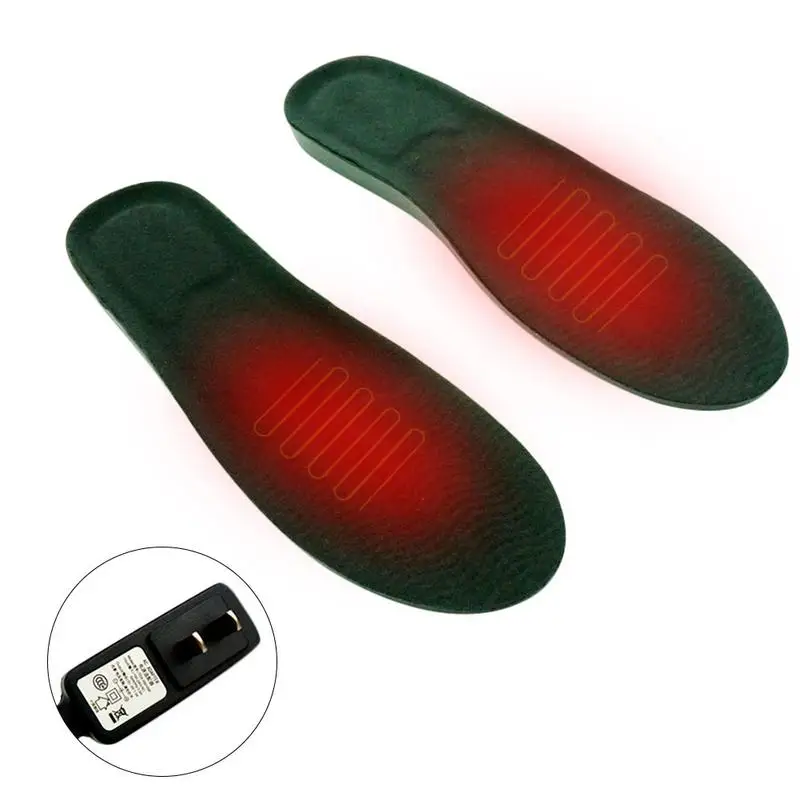 

Charging Insole Heating Warm PU Shearing Code Style Outdoor Biking Hiking Supplies (US Plug)