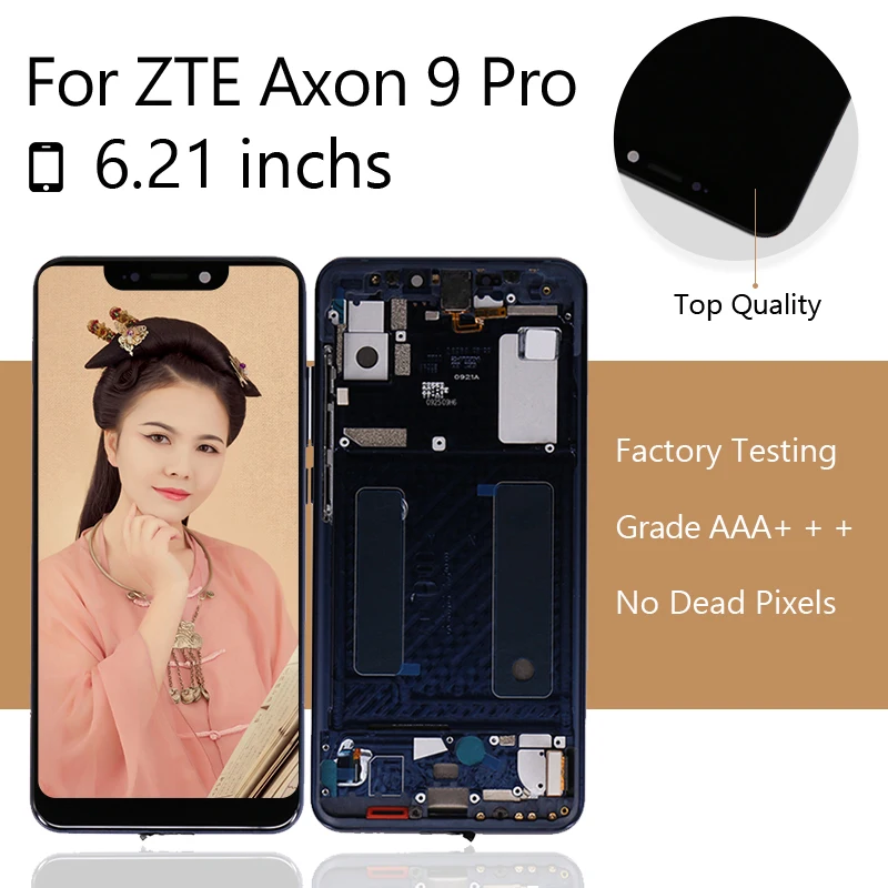 for ZTE Axon 9 Pro Screen LCD Touch Digitizer for ZTE Axon 9 Pro LCD Screen Axon 9 Pro LCD Display with Frame free shipping for ZTE Axon 9 Pro Screen LCD Touch Digitizer for ZTE Axon 9 Pro LCD Screen Axon 9 Pro LCD Display with Frame free shipping