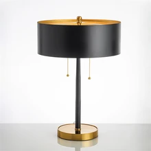 Nordic металлическая настольная Светодиодная лампа для офиса Декоративная скатерть абажур настольные лампы Спальня прикроватные настольные лампы для чтения Кухня Avize