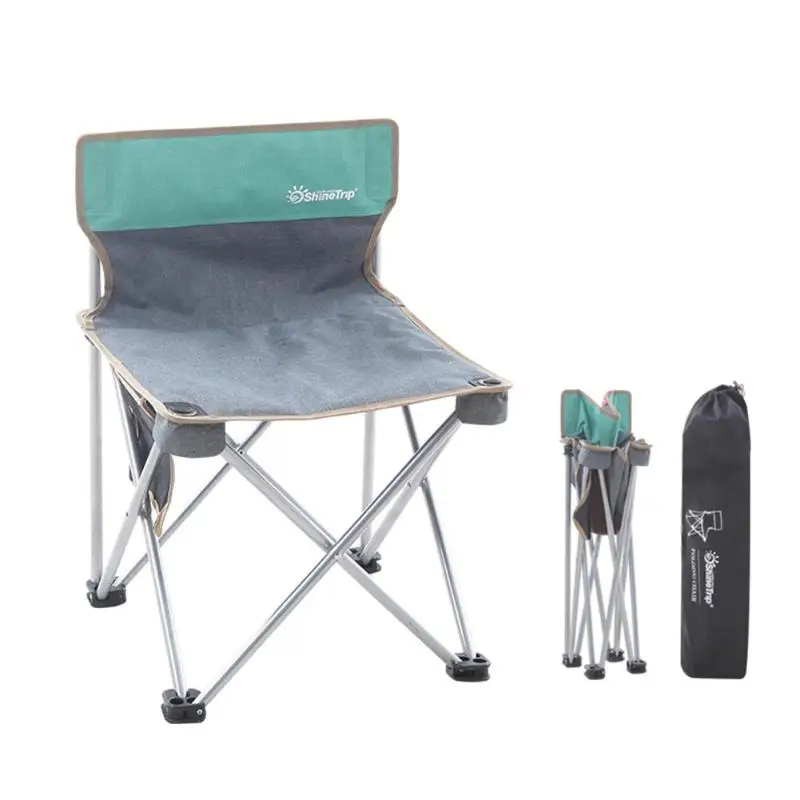 

Folding Chair Outdoor Fishing Chair Seat Stool for Outdoor Camping Picnic Beach Fishing Tools with Storage Bag